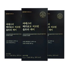 여에스더 맥주효모 비오틴 울트라 케어, 56g, 3박스