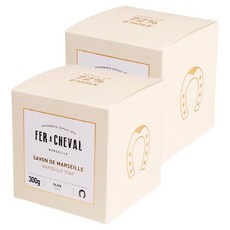 FER A CHEVAL EMBLEMATIC MARSEILLE SOAP CUBE OLIVE 페라슈발 엠블럼매틱 마르세유 큐브 올리브 비누 300g 2팩