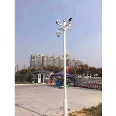 CCTV 거치대 폴대 기둥 지지대 야외 실외 고정 브라켓, 1개, 3m 복합 기둥 피뢰침