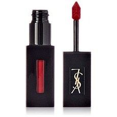 Yves Saint Laurent Vernis A Levres Vinyl Cream Lip Stain 401 Rouge Vinyle 0.18 Ounce 999999173102, One Size, 411 Rhythm Red