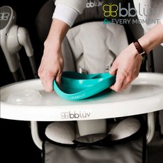 [비비러브] 미암 실리콘 흡착식판 세트(아쿠아), 상세 설명 참조