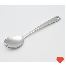 캠핑용 식기 캠핑 숟가락 수저 포크 도시락 18cm, 1개