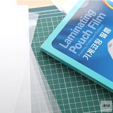 직코몰 프린텍 기계 코팅필름 G1030 A3 100매 100MIC A4코팅필름 코팅시트