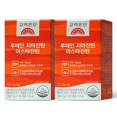 고려은단 루테인 지아잔틴 아스타잔틴, 30정, 2개