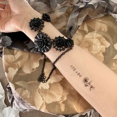 한글 타투스티커 A5, 1, a5 사이즈