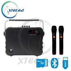 세텍코리아 EV-9800 휴대용 앰프스피커 코칭폰4 200W, EV-9800+무선핸드마이크2개