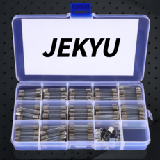 (제이케이) 유리관휴즈 퓨즈 14종 유리관 6*30mm 140pcs 자동차 CAR FUSES, 1개