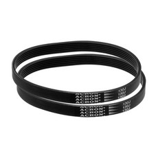 uxcell 2pcs 320J6 PJ V리브 벨트 6 리브 32 길이 x 0.55 너비 0.14 높이 EPDM 고무 폴리 V 멀티 웨지 마이크로, 130J6