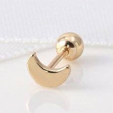 쥬골드 14K피어싱 전체 14K GOLD 정품 달 피어싱 14K귀걸이 14K달피어싱 14K달귀걸이