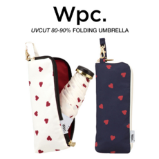 Wpc 양산 일본 우양산 하트파우치 미니 우산