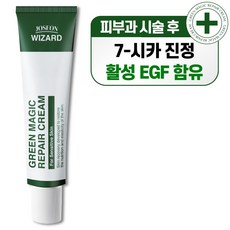 조선위자드 EGF 시카 그린 매직 리페어 크림 레이저 피부과 점뺀 후 시술 후 관리 후 재생