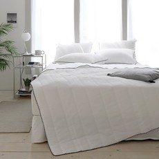 [파르페by알레르망] 블랑 인견서커 여름 차렵이불패드세트 Q