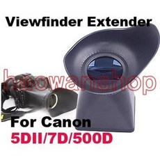 카메라 캐논 5D 마크 II 7D 500D 니콘 d700 d800 카메라용 3 인치 LCD 뷰파인더 익스텐더 2.8X, 1개