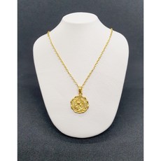 순금메달목걸이