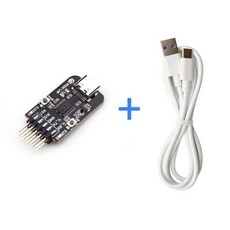 WCH-LinkE 디버거 다운로더 RISC-V TYPE-C USB 인터페이스 지원 SWD직렬 포트 모든 WCH MCU 지원, 2) WCHLinkE and Cable