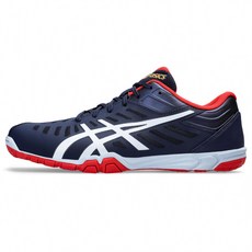 아식스 Asics 어택 엑스카운터2 탁구화 2E 1073A002 네이비x레드