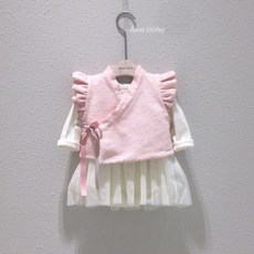 (당일출고)베이비 베베공주슈트한복(귀도리포함) 돌전-돌후