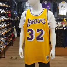 NBA 남여공용 수량 로스앤젤레스 레이커스 LAL 미첼앤네스 스윙맨 져지 민소매/나시