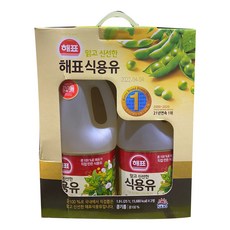 해표 식용유 1.9Lx2입