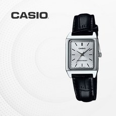 카시오 CASIO 여성 여자 가죽 손목 아날로그 패션시계 LTP-V007L-7E1