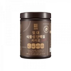 더작 절대 식물성 단백질 카카오 500g (무첨가물/고함량/저칼로리/비건인증), 5개