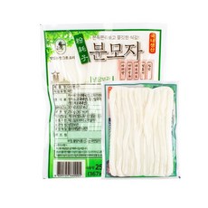 (농부마을 콩사랑)다원 떡복이분모자 일자형분모자 분모자당면, 250g, 48개