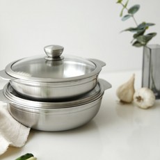 알라딘 통5중 스텐 인덕션냄비 이유식냄비 라면냄비 5종, 알라딘냄비20cm