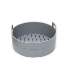 대용량 조리용 실리콘 에어팟용기 대형 홈쿠킹 편의 보온 파티요리, 그레이, 1개