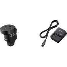 Sony 다이나믹 마이크 녹음용 소니 ECM M1 무선 멀티 캡슐 샷건 마이크8방향 지향성 및 BC QZ1NP FZ100 배터리용 급속 충전기 494768