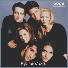 Friends 2021 Wall Calendar: Friends TV Show 2021 Wall Calendar 8.5" x 8.5" glossy finish Paperback, Independently Published, English, 9798694565318