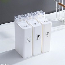 베이킹소다통 세탁세제 소분용기 가루세제 섬유유연제 리필용기, 1개