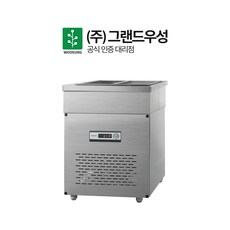 그랜드우성 업소용 반찬냉장고 2구 CWS-065RB, 내부스텐, 중앙 아날로그 CWS-065RB(D5)