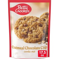 베티크로커 오트밀 초코칩 쿠키 믹스 Betty Crocker Oatmeal Chocolate Chip Cookie Mix, 1개, 496g