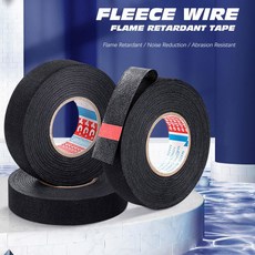 내열성 자체 접착 테이프 난연성 천 케이블 하네스 타이용 전기 25 미터, 5) 25MMx15M - Adhesive Tape, 1개