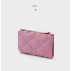 CHARLES & KEITH Multi-Card Holder CK6-50770524 Quilting Check Wallet