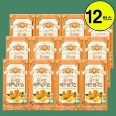 홀베리 그대로 짜낸 유기농 레몬 생강즙 14p