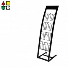 [가성비 최고]2열4단 삼화 스탠드 실사 카다로그 리플렛 CS-106BK YS21AP09