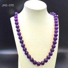 천연자수정목걸이