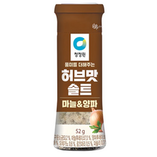 청정원 허브맛솔트 마늘&양파, 75g, 7개