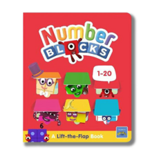 넘버블럭스 1-20 플립북 Number Blocks 1-20 A-lift-the-flap book 어린이 영어 원서
