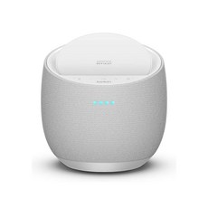 벨킨 사운드폼 엘리트 Hi-Fi AI 인공지능 스피커 + 무선 충전기 + 드비알레 Devialet 음향 기술, 화이트_G1S0001kr-WHT