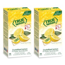 True Citrus 트루 레몬 에이드 파우더, 0.8g, 100개입, 2개