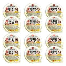 주식캔 사료 애견비책 햇밥 오리 120g 12개