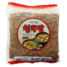 아리랑식품 아리랑 이쁜이표 청국장 1Kg 2개 항아리 이강산닷컴