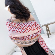 아롱이몰 여자진 레이스 여름 롱 타입 외 매치 오버사이즈 목도리 레쉬 숄 투웨이 얇은 비단스카프