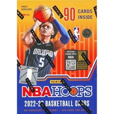  파니니 PANINI 2022-23 NBA 농구 카드 블래스터 박스 후프 친필 사인 수록, 기본 