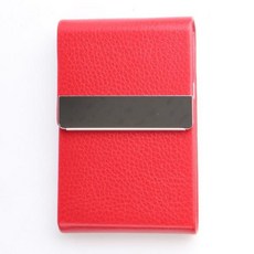 본S인터내셔널자석 컬러가죽 명함지갑겸담배수납케이스 레드 다용도케이스 명함자석케이스 명함수납케이스 명함케이스 다용도자석케이스_UJUY숄 +JHKJ