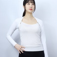 여성 골프 이너웨어 볼레로 토시 냉감 언더 레이어 여자 스포츠, 화이트