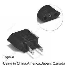 전기소켓 여행용 유로 플러그 전기 콘센트 EU 1 100 컨버터 어댑터 KR 전원 소켓 개 JP CN AC US AU, 46) 4.0mm C - 20pcs
