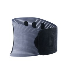 udoarts back support belt 허리 받침대 brace 지지대 이동식 패드 및 스틸 부목 포함, 엘